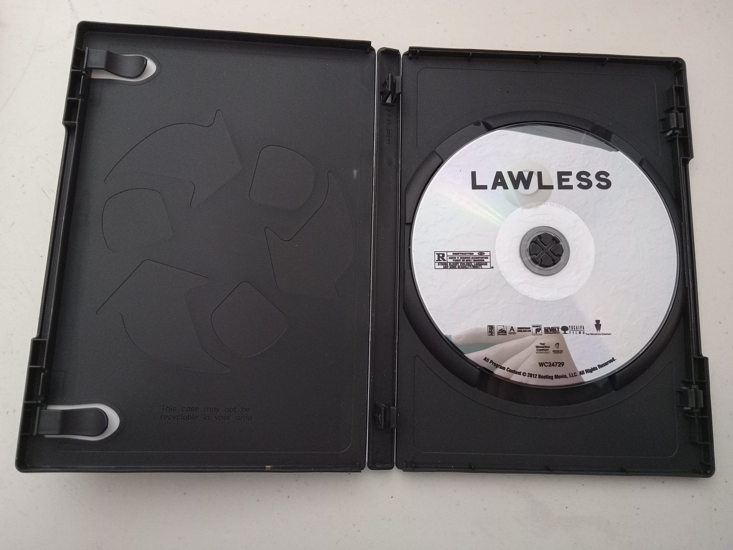 Lawless, DVD Movie, Shia Labeouf Widescreen, Rated R, USED