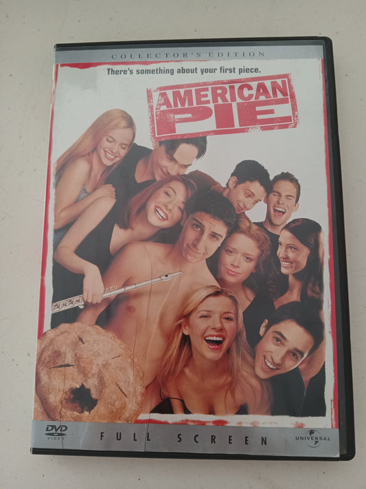 American Pie, DVD Movie, Jason Biggs Fullscreen, Rated R, USED