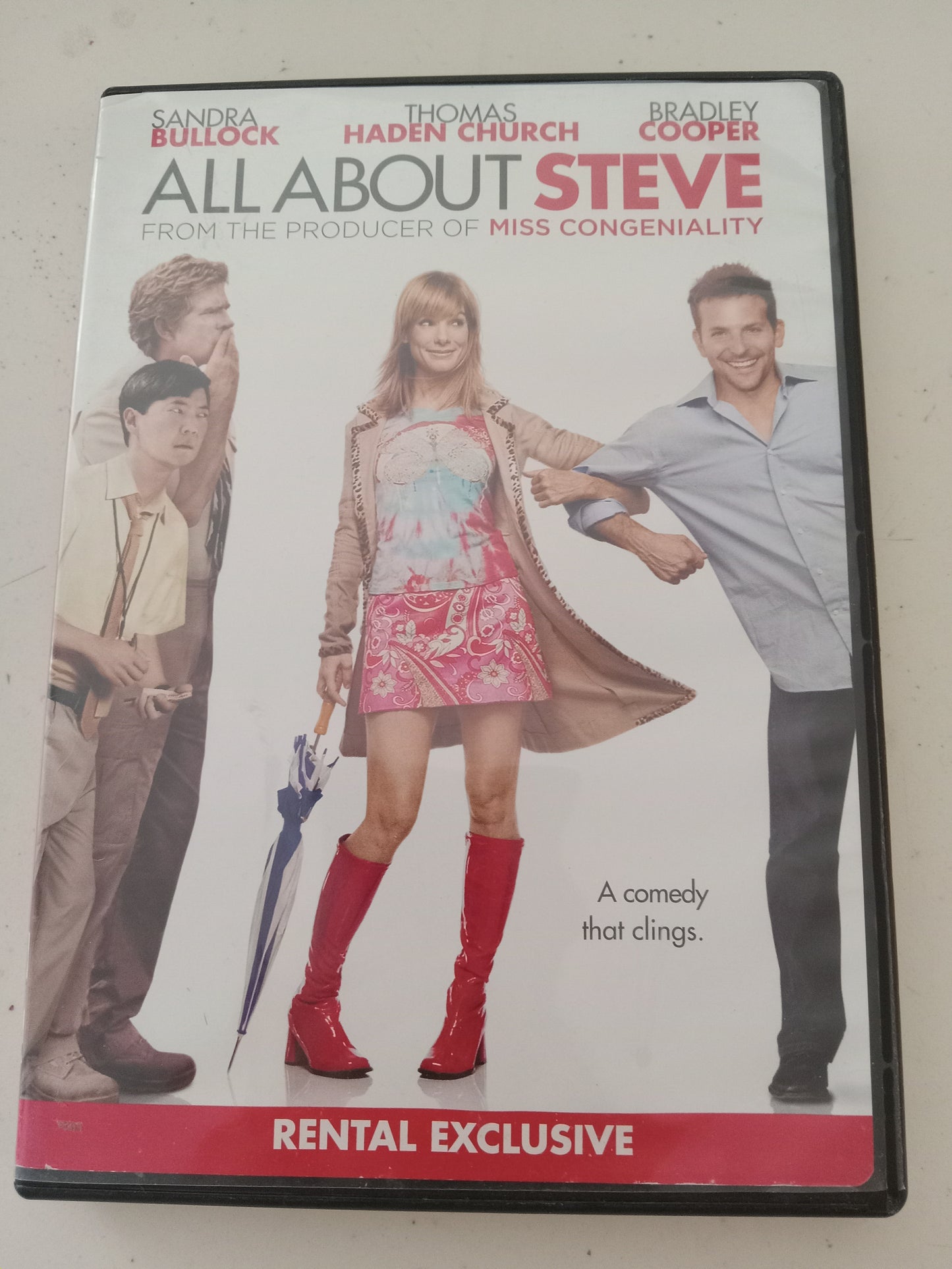 All About Steve, DVD Movie, Sandra Bullock Widescreen, Rated PG-13, USED