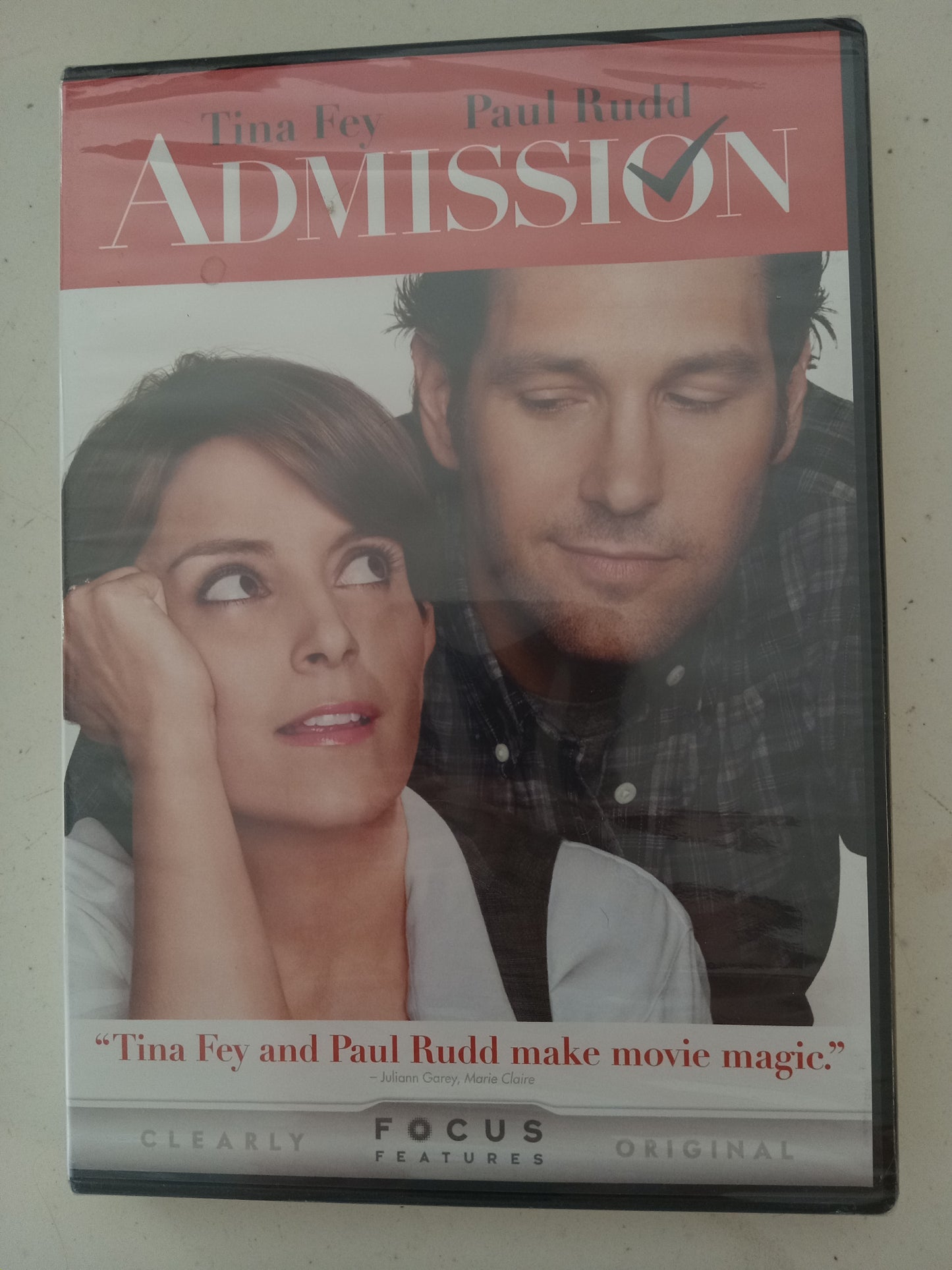 Admission, DVD Movie, Tina Fey Widescreen, Rated PG-13, NEW/USED