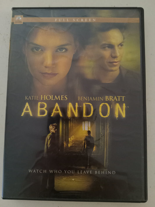 Abandon, DVD Movie, Katie Holmes Fullscreen, Rated PG-13, USED