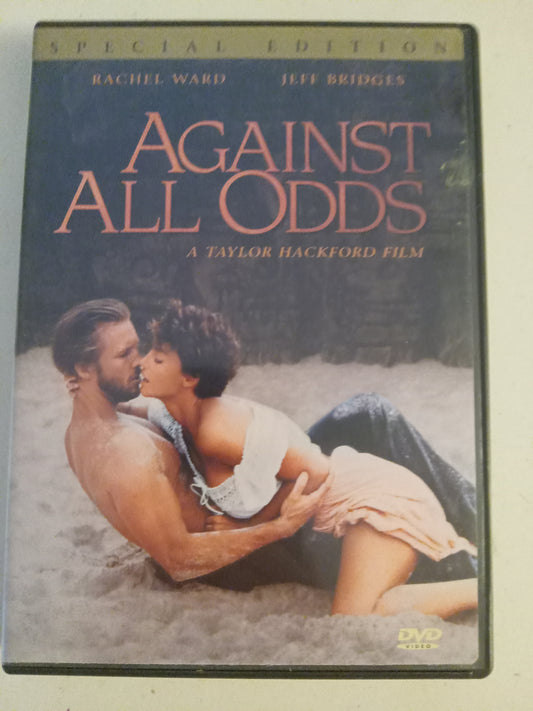 Against All Odds, DVD Movie, Jeff Bridges Widescreen, Rated PG-13, USED