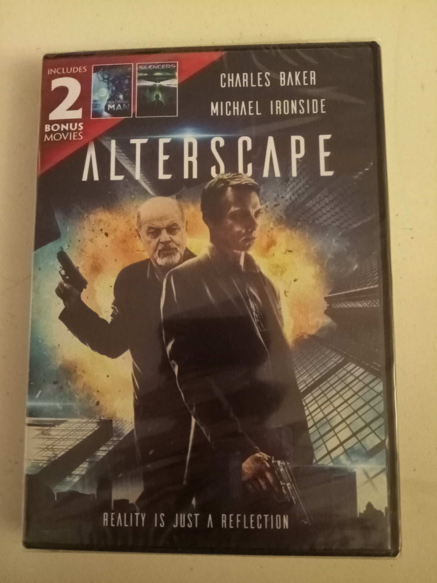 Alterscape, Hologram Man, Silencers, 3 DVD Movies, Widescreen, Rated R, Not-Rated, NEW
