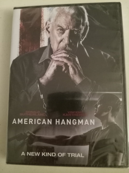 American Hangman, DVD Movie, Donald Sutherland Widescreen, Not-Rated, NEW