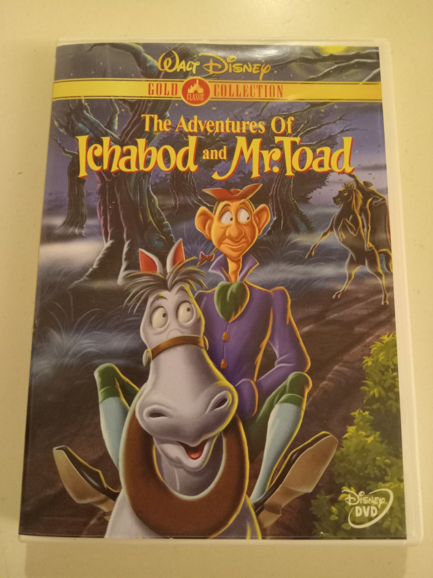 The Adventures Of Ichabod And Mr. Toad, DVD Movie, Fullscreen, Rated G, Rare NEW/USED