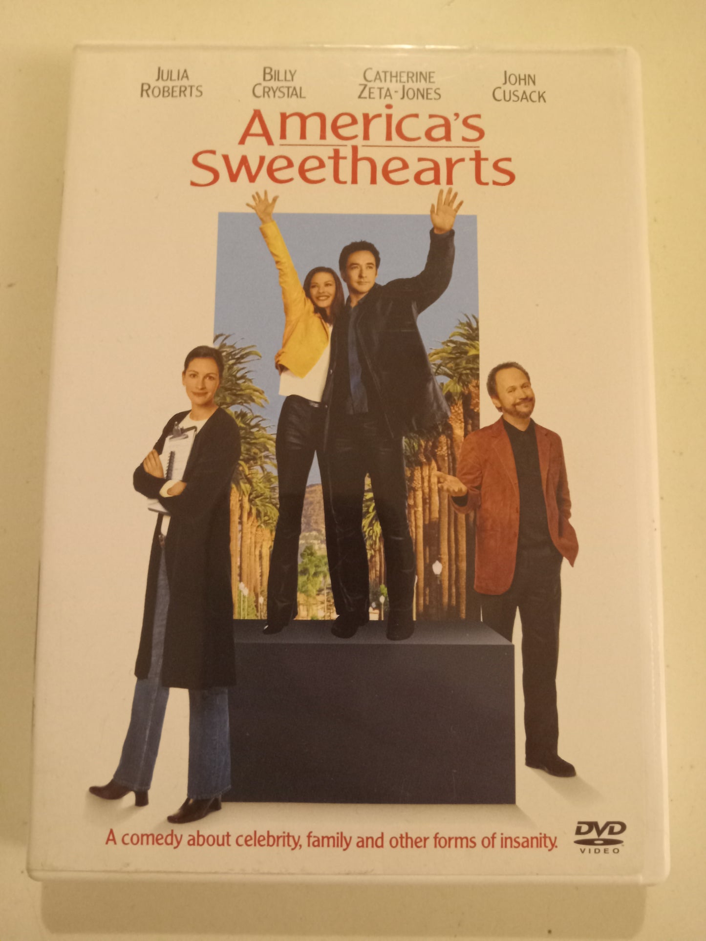 America's Sweethearts, DVD Movie, Widescreen, Fullscreen, Rated PG-13, USED