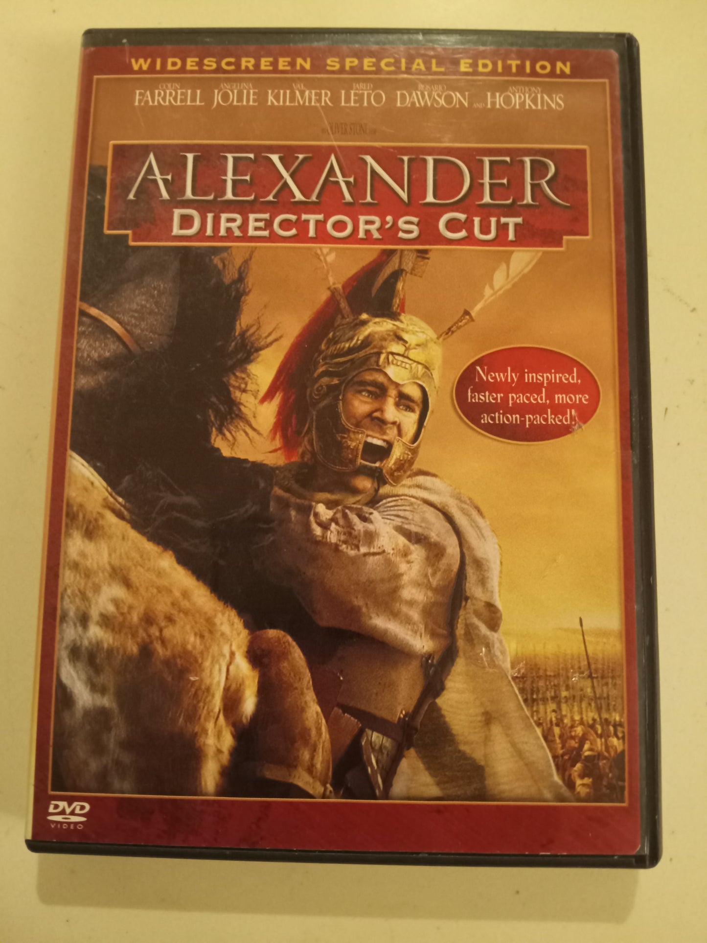 Alexander, DVD Movie, 2 Disc Widescreen/Fullscreen Director's Cut/Special Edition, Rated R, NEW/USED