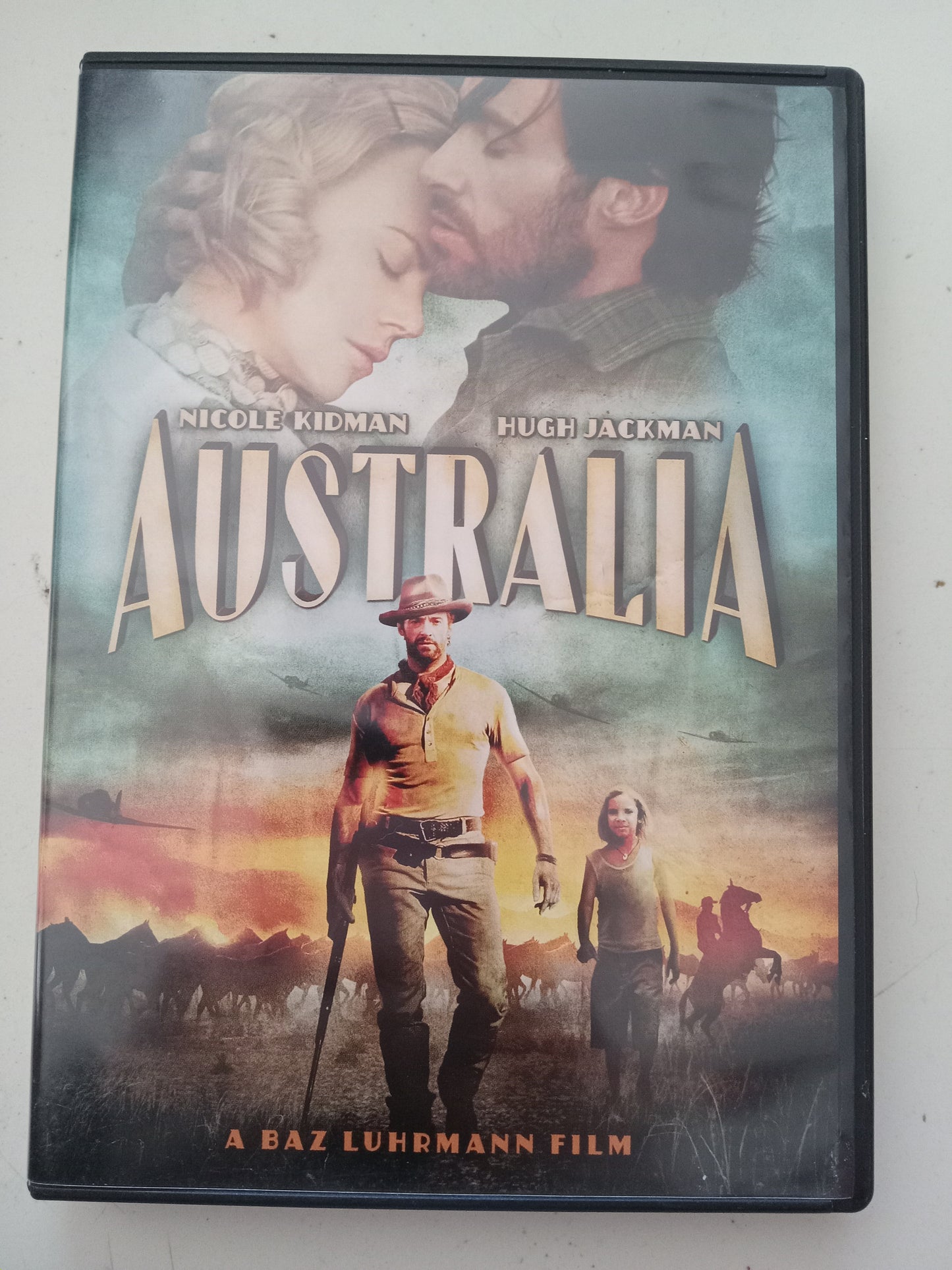 Australia, DVD Movie, Nicole Kidman Widescreen, Rated PG-13, USED