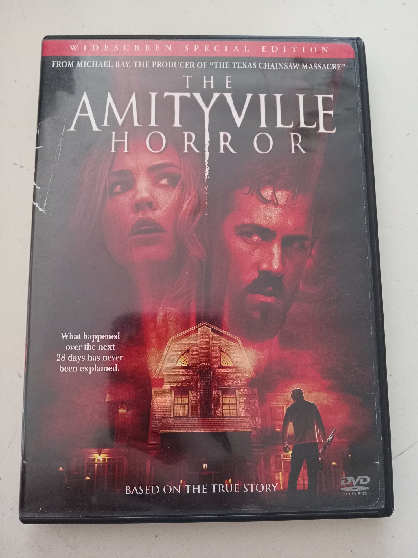 The Amityville Horror, Special Ed. 2005 DVD Movie, Ryan Reynolds Widescreen, Rated R, USED