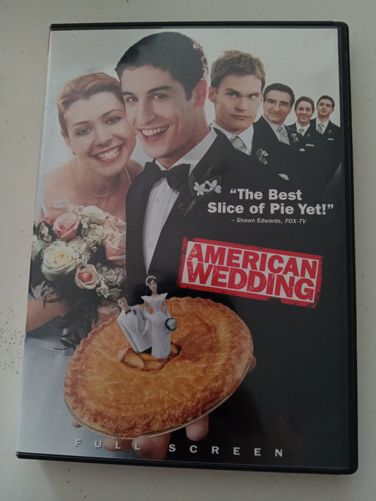 American Wedding, Extended Party Ed. DVD Movie, Jason Biggs Fullscreen/Widescreen, Rated R, Not Rated, USED