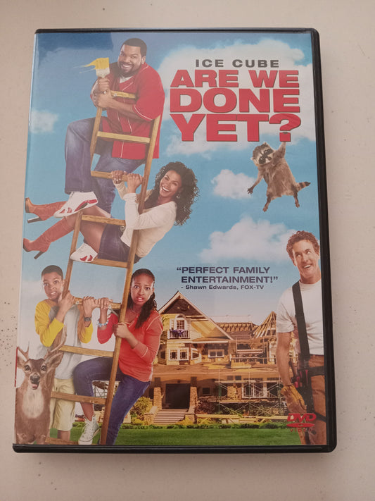Are We Done Yet, DVD Movie, Ice Cube Widescreen, Rated PG, USED
