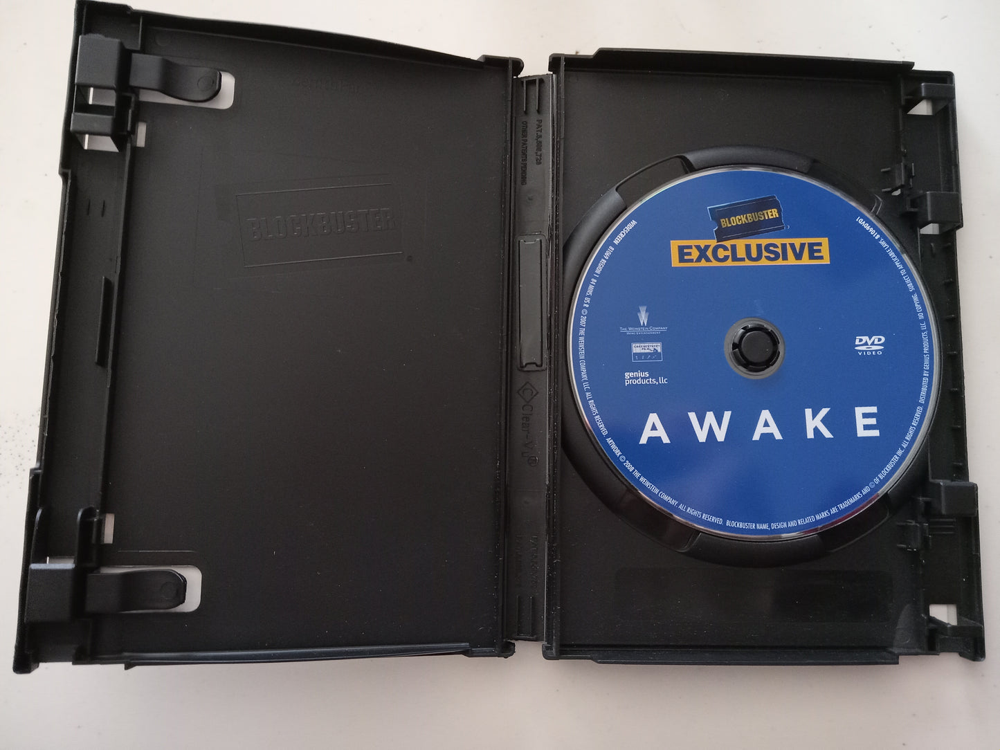 Awake, DVD Movie, Jessica Alba Widescreen, Rated R, USED