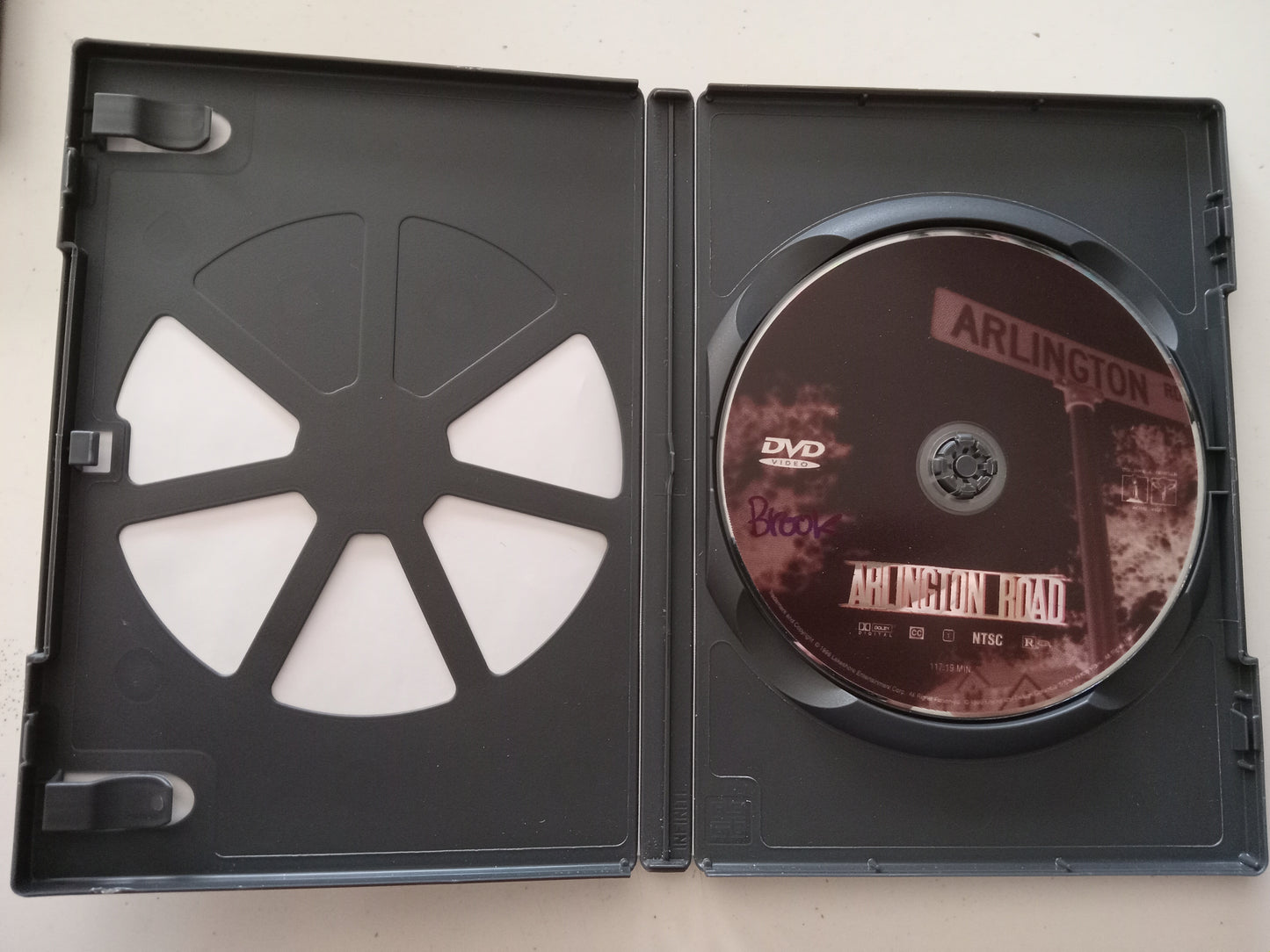 Arlington Road, DVD Movie, Jeff Bridges Widescreen, Rated R, USED