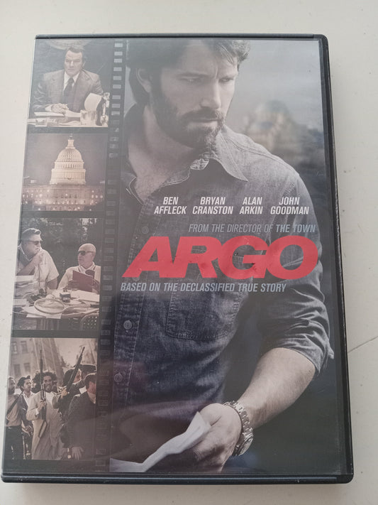 Argo, DVD Movie, Ben Affleck Widescreen, Rated R, USED