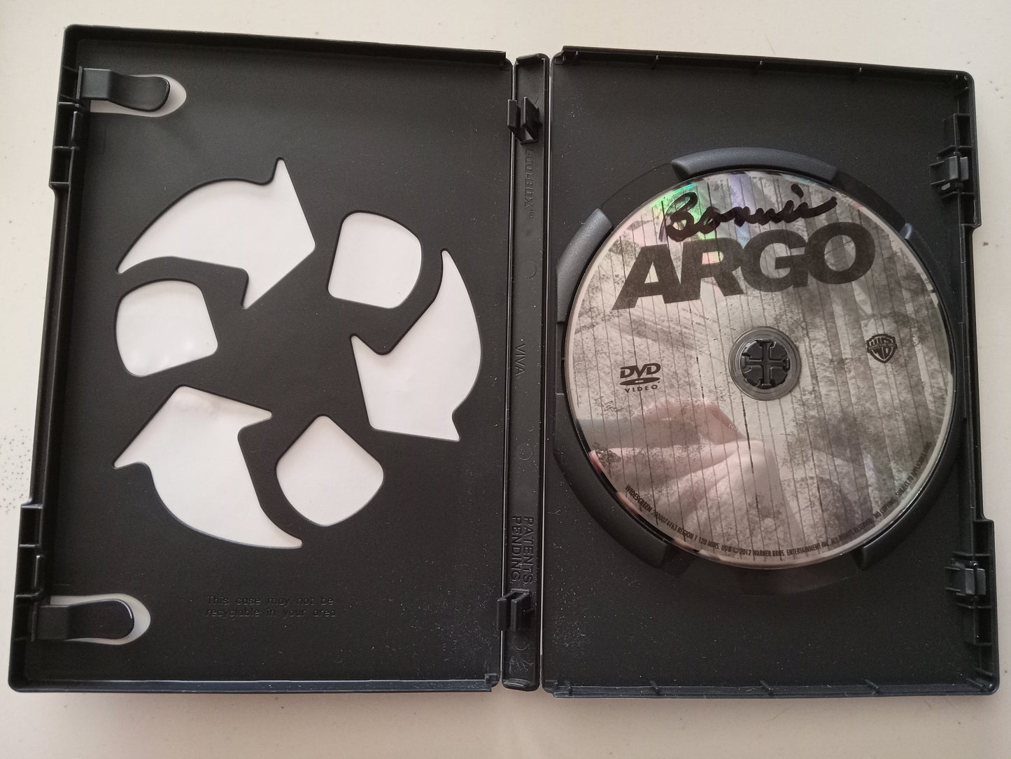 Argo, DVD Movie, Ben Affleck Widescreen, Rated R, USED
