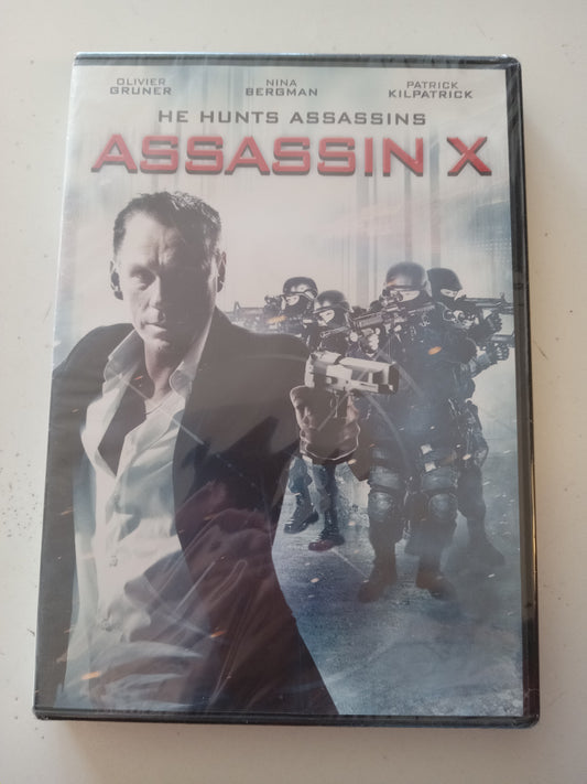 Assassin X, DVD Movie, Oliver Gruner Widescreen, Not Rated, Rare NEW