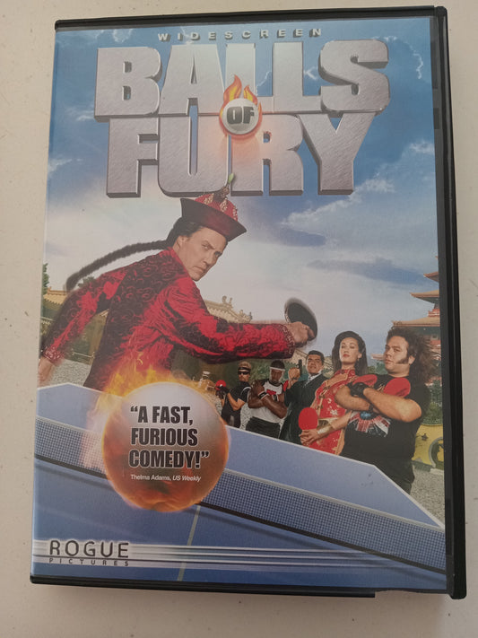 Balls Of Fury, DVD Movie, Christopher Walken Widescreen, Rated PG-13, USED