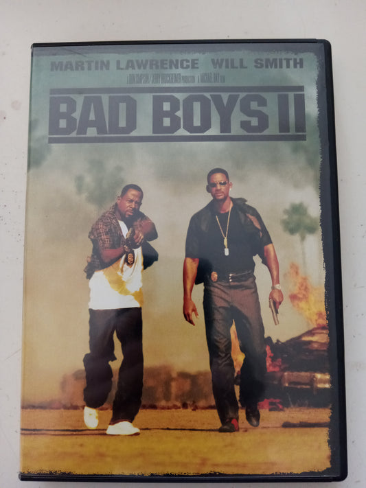 Bad Boys II, 2 Disc Edition DVD Movie, Will Smith Widescreen, Rated R, USED