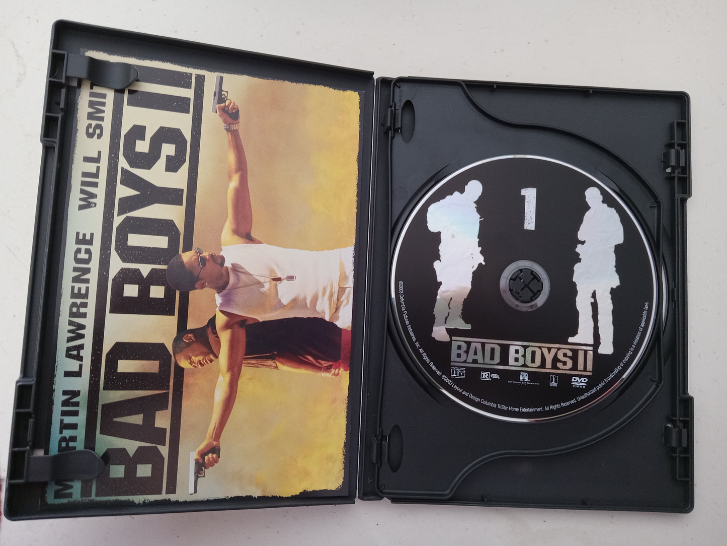 Bad Boys II, 2 Disc Edition DVD Movie, Will Smith Widescreen, Rated R, USED