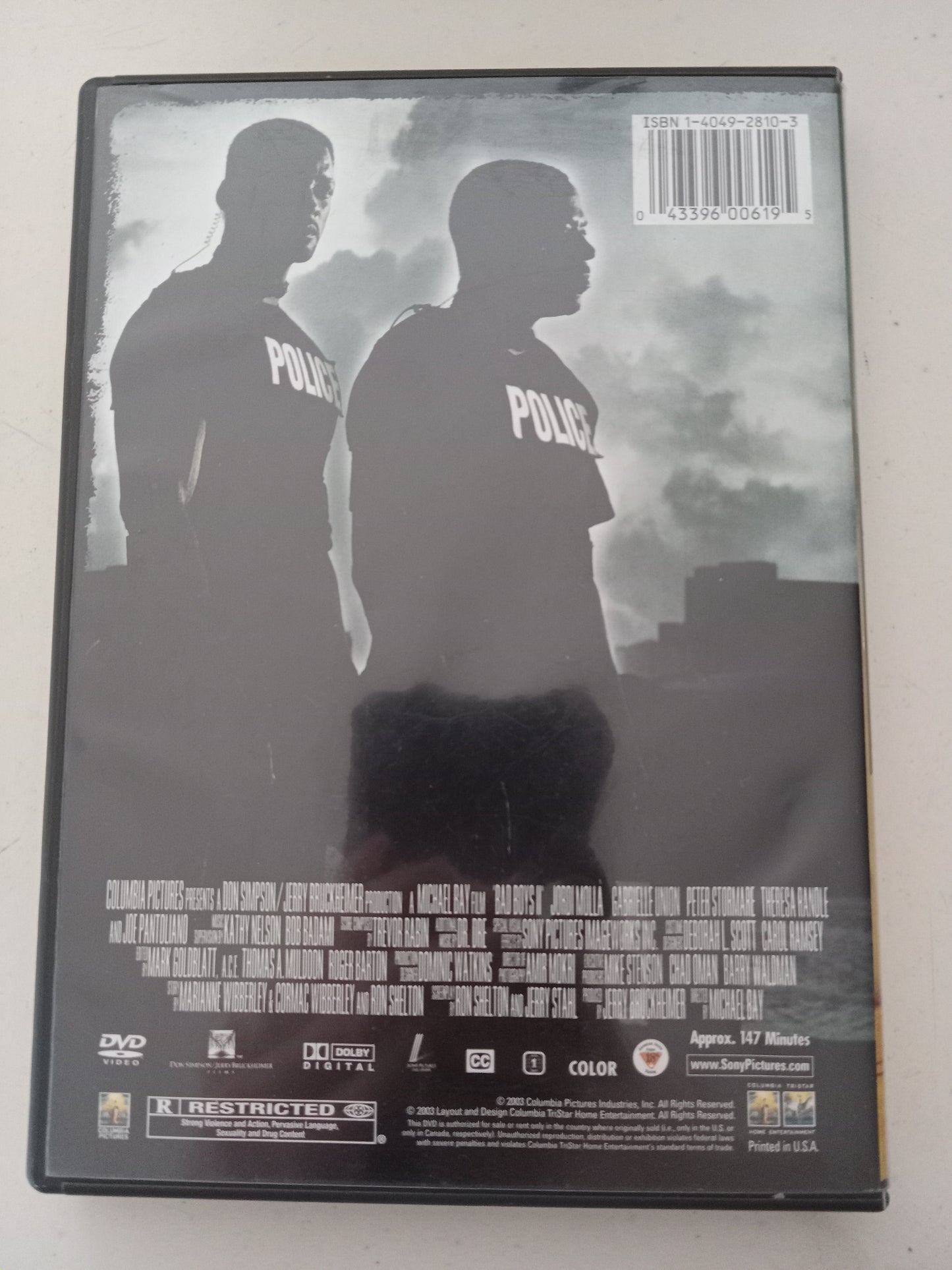 Bad Boys II, 2 Disc Edition DVD Movie, Will Smith Widescreen, Rated R, USED