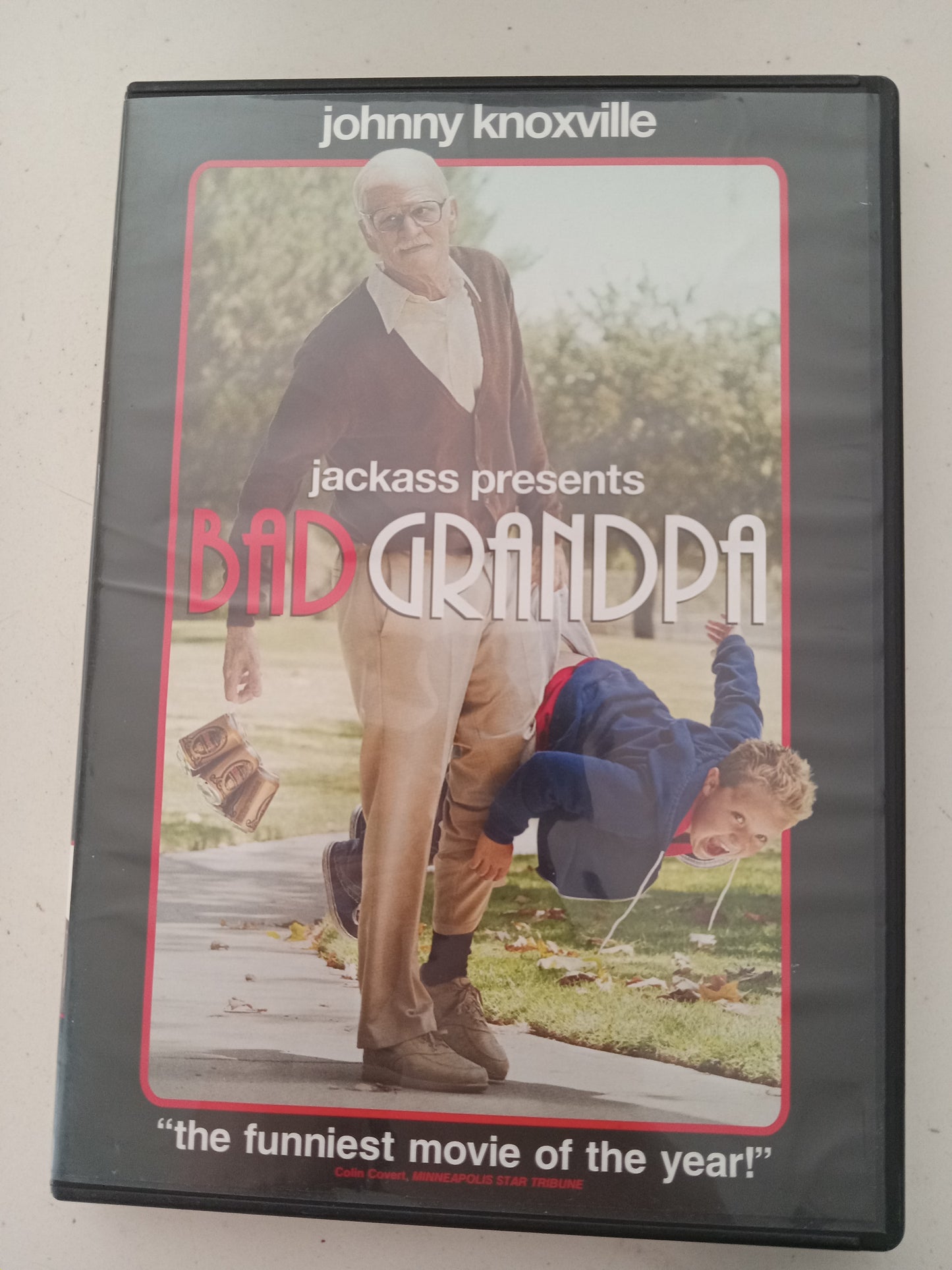 Bad Grandpa, Jackass Presents DVD Movie, Johnny Knoxville Widescreen, Rated R, NEW/USED