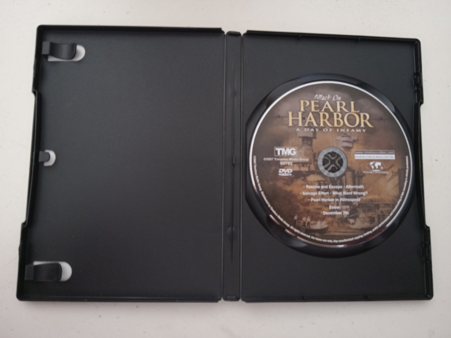 Attack On Pearl Harbor, A Day Of Infamy DVD Movie 2007, Fullscreen, Not Rated, USED