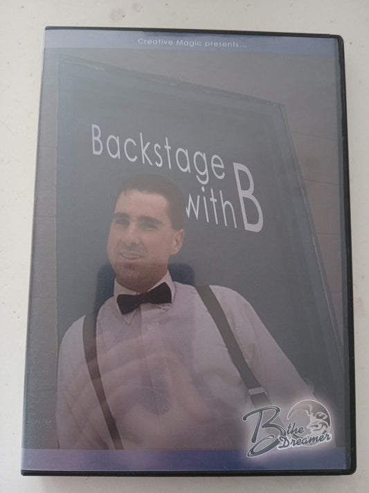 Backstage With B, DVD Movie, Fullscreen, LDS Church Mormons Comedy Not Rated, USED