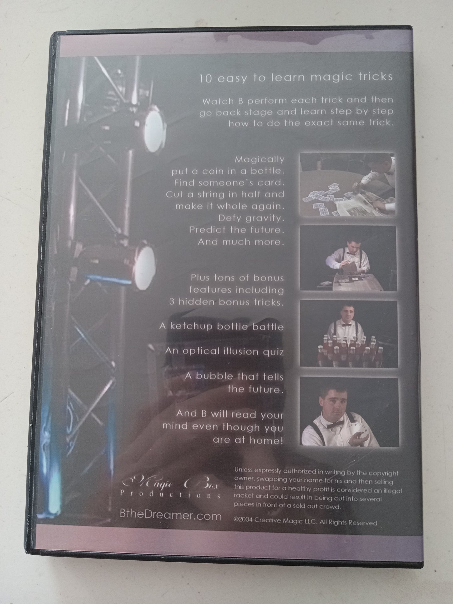 Backstage With B, DVD Movie, Fullscreen, LDS Church Mormons Comedy Not Rated, USED