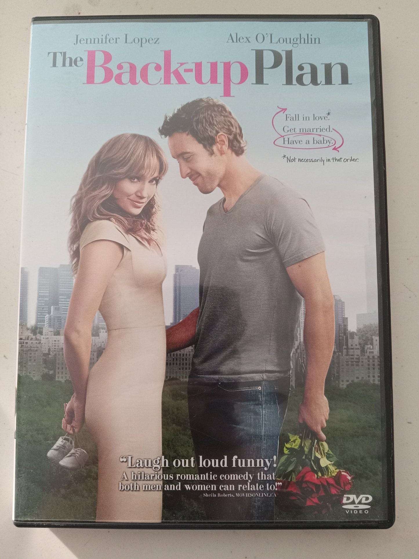 The Backup Plan, DVD Movie, Jennifer Lopez Widescreen, Rated PG-13, USED