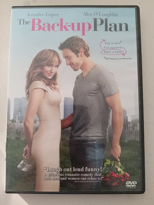 The Backup Plan, DVD Movie, Jennifer Lopez Widescreen, Rated PG-13, USED