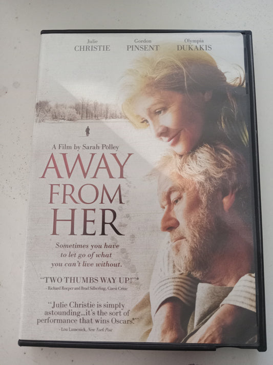 Away From Her, DVD Movie, Julie Christie Widescreen, Rated PG-13, USED