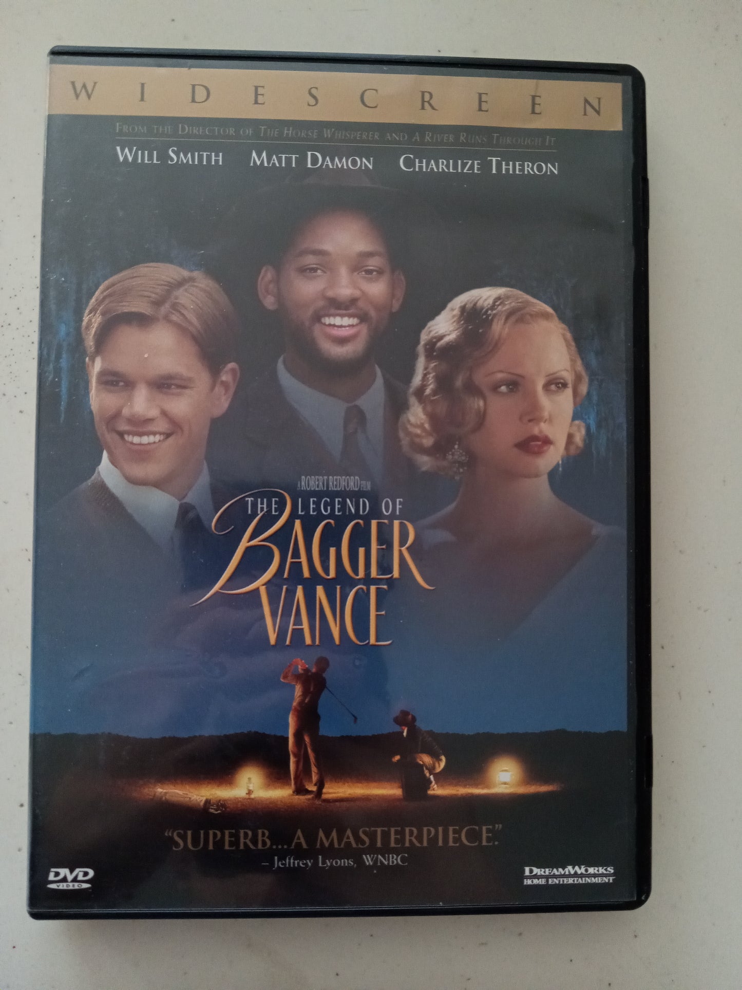 The Legend of Bagger Vance, DVD Movie, Will Smith Widescreen, Rated PG-13, USED