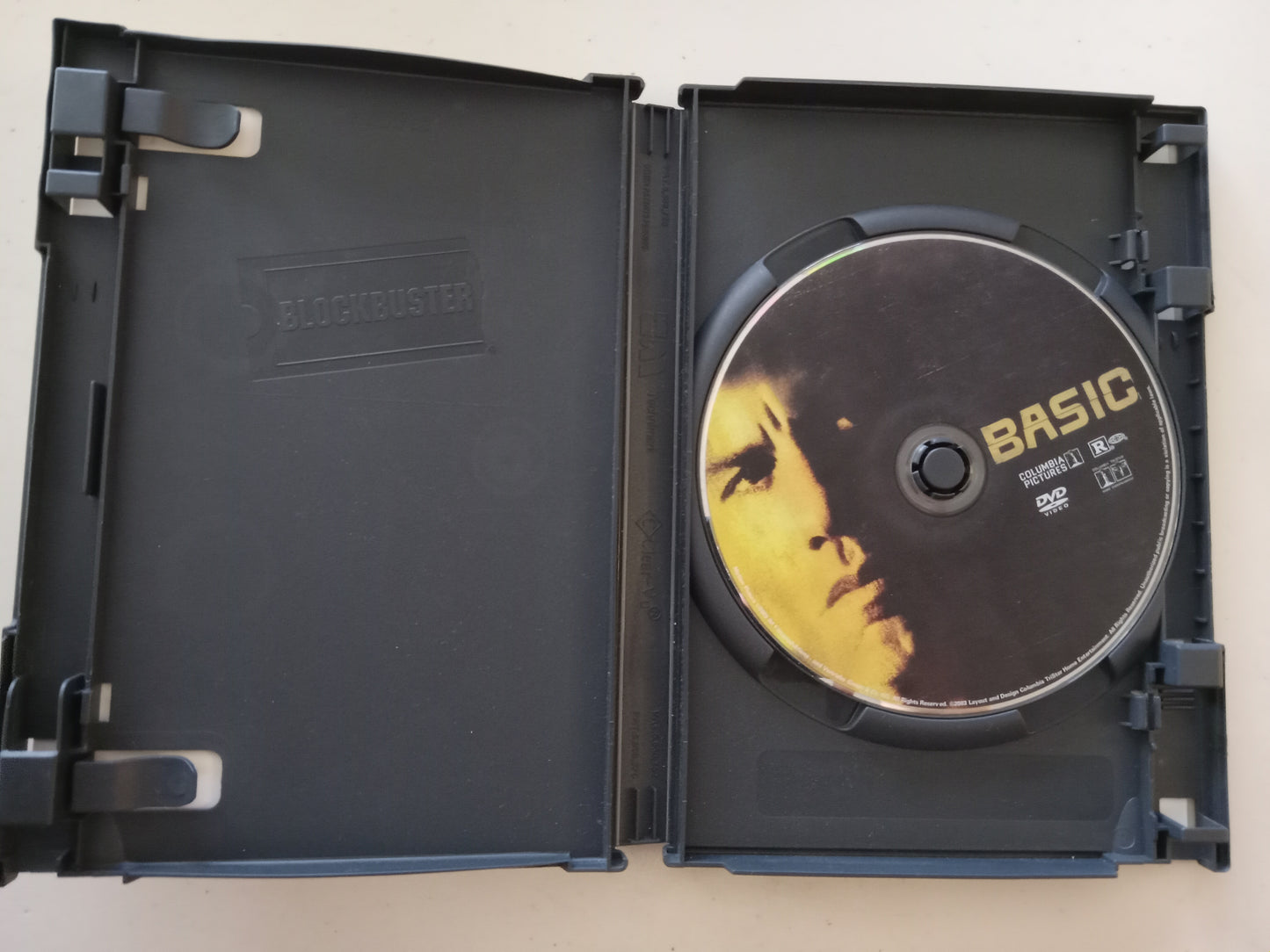 Basic, DVD Movie, John Travolta Widescreen, Rated R, USED