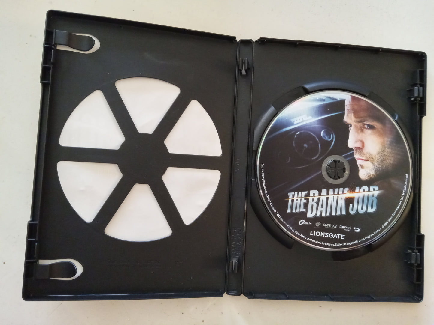 The Bank Job, DVD Movie, Jason Statham Widescreen, Rated R, USED