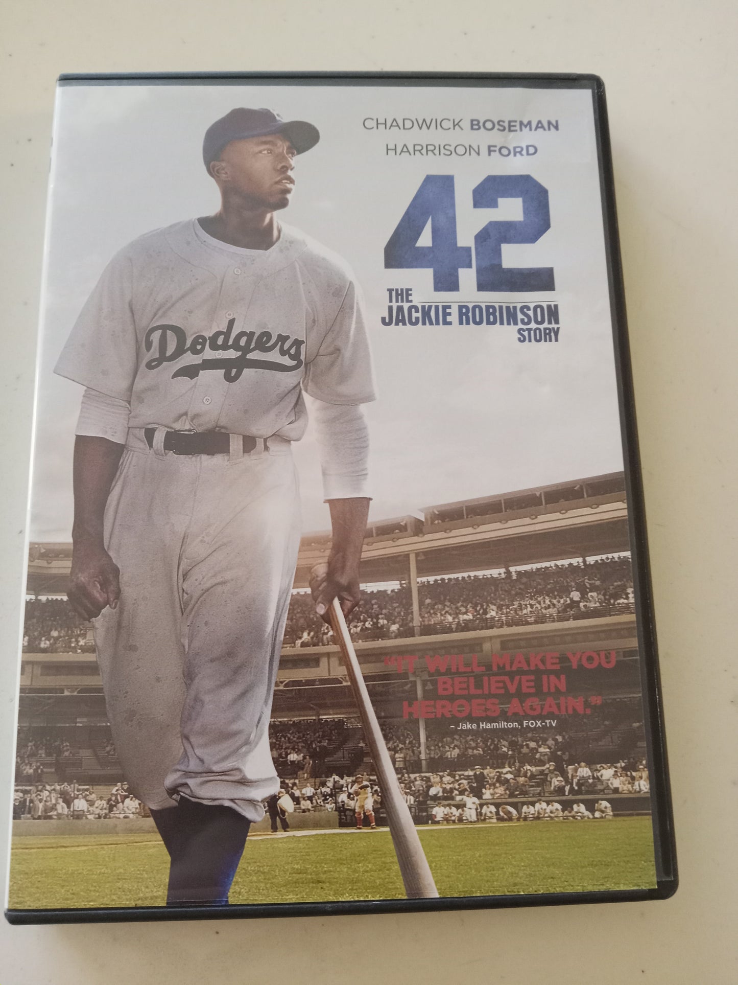42 The Jackie Robinson Story, DVD Movie, Widescreen, Rated PG-13, NEW/USED