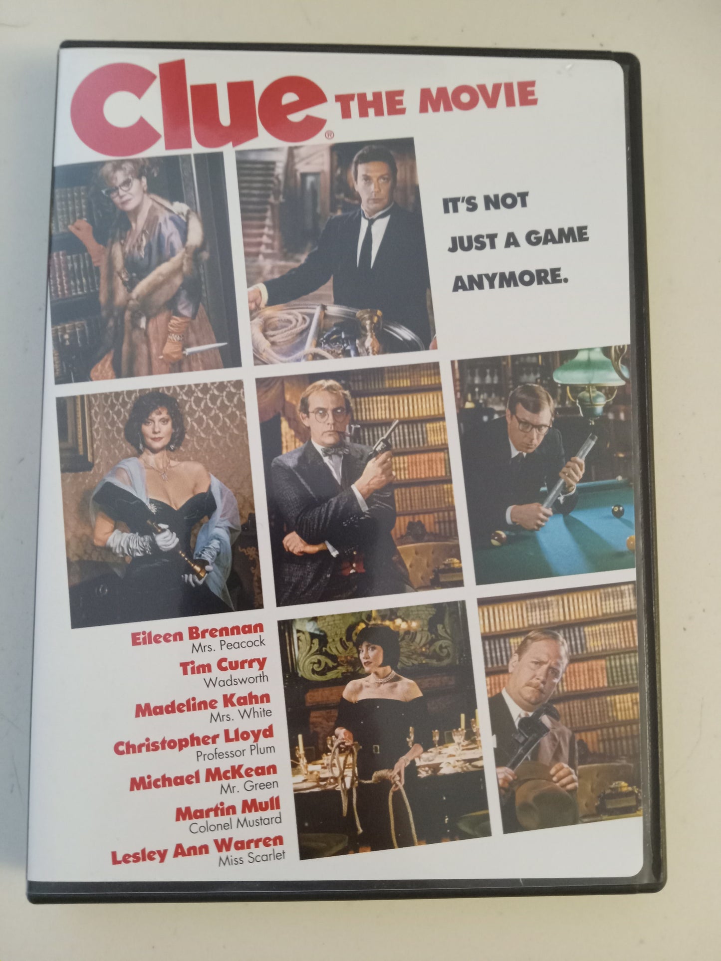 Clue The Movie, DVD Movie, Widescreen, Rated PG, USED
