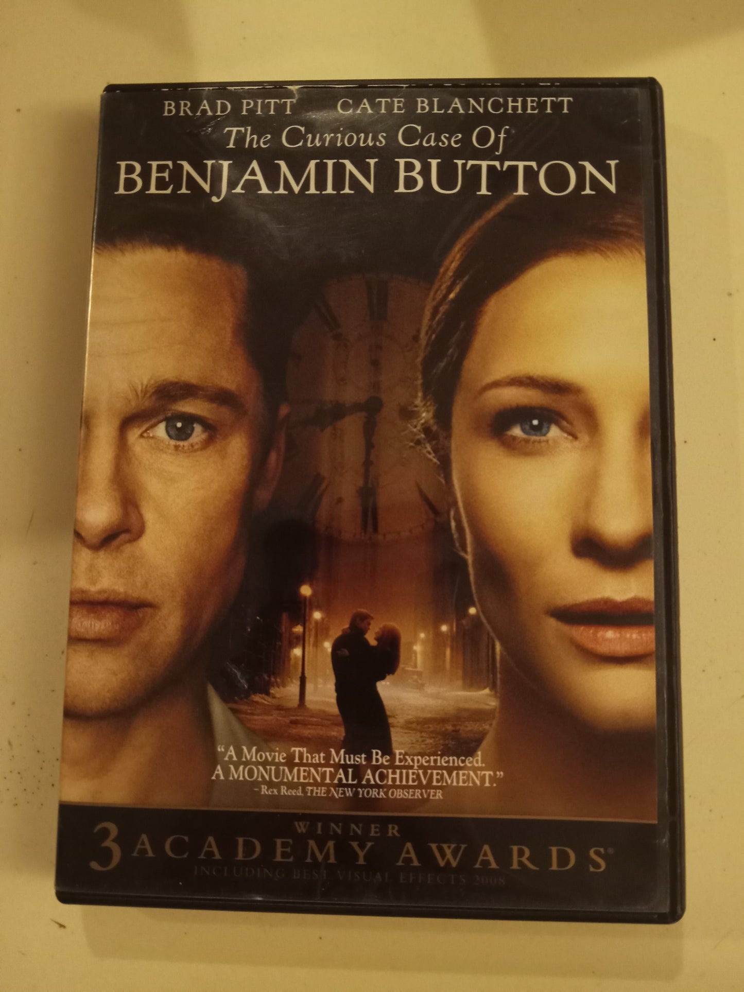 The Curious Case of Benjamin Button, DVD Movie, Brad Pitt Widescreen, Rated PG-13, USED