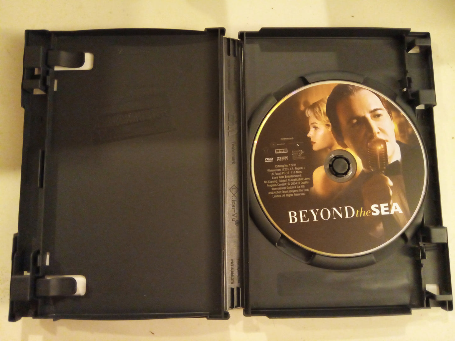 Beyond The Sea, DVD Movie, Kevin Spacey Widescreen, Rated PG-13, USED