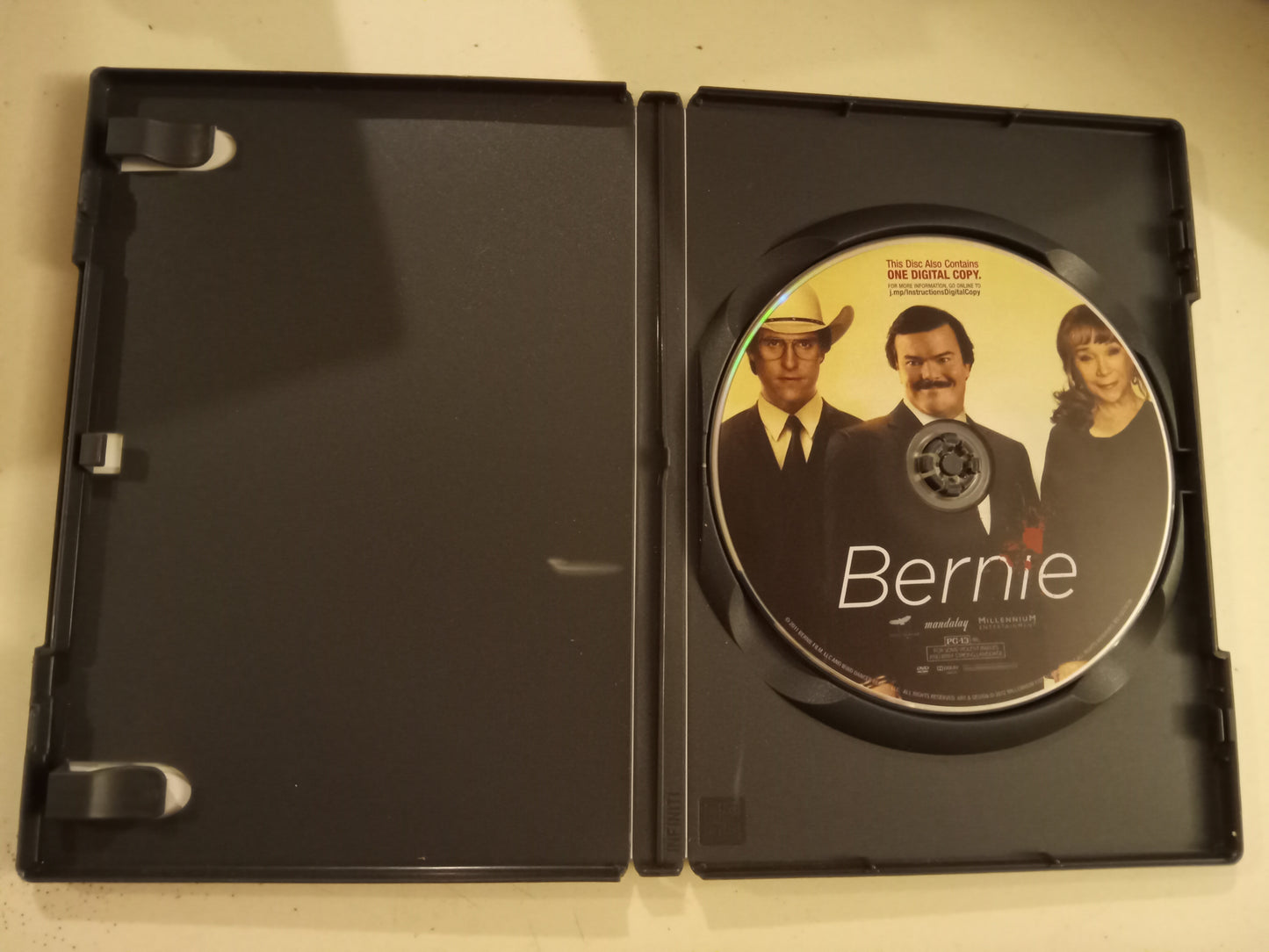Bernie, DVD Movie, Jack Black Widescreen, Rated PG-13, USED
