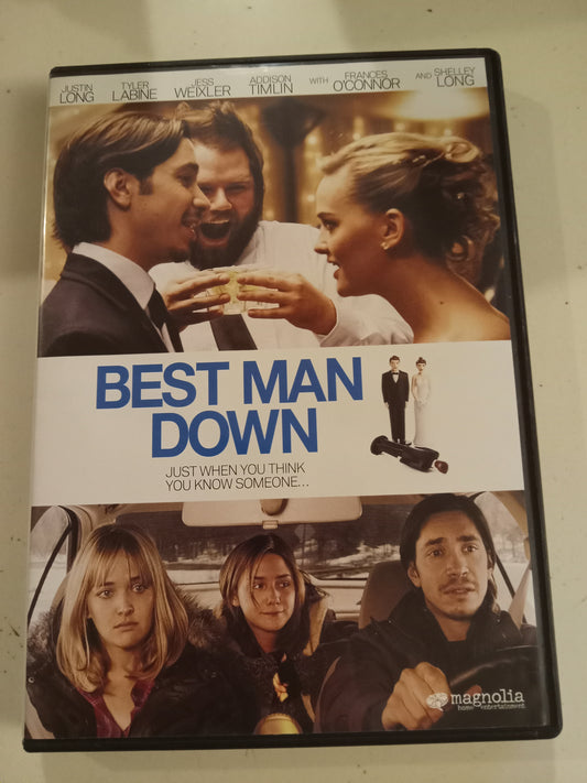 Best Man Down, DVD Movie, Justin Long Widescreen, Rated PG-13, USED
