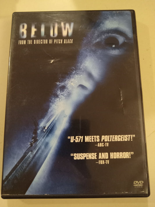 Below, DVD Movie, Olivia Williams Widescreen, Rated R, USED
