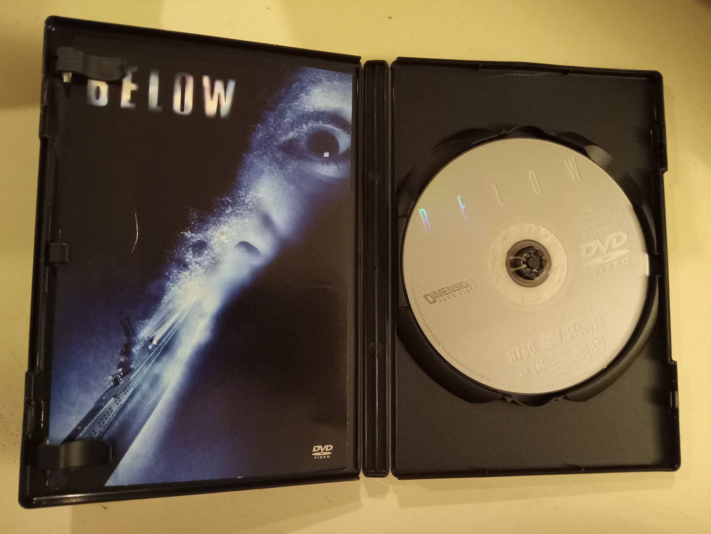 Below, DVD Movie, Olivia Williams Widescreen, Rated R, USED