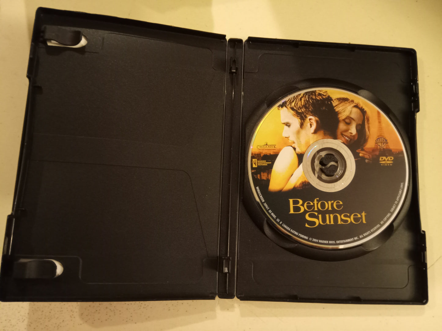 Before Sunset, DVD Movie, Ethan Hawke Widescreen, Rated R, USED