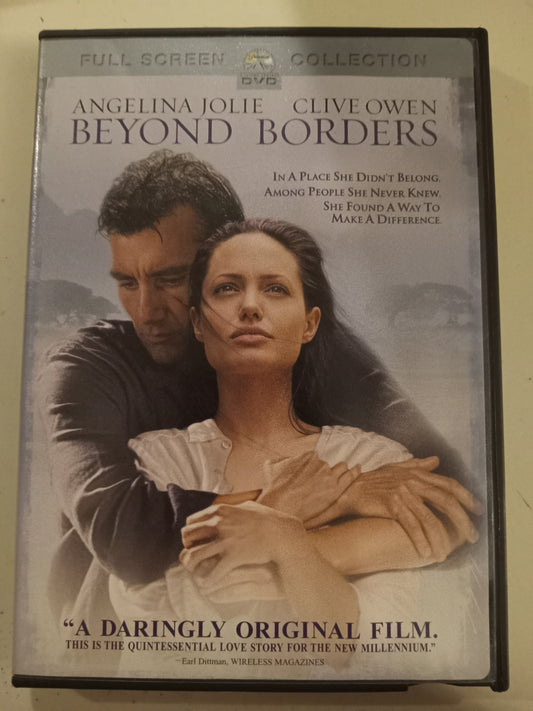 Beyond Borders, DVD Movie, Angelina Jolie Fullscreen, Rated R, USED