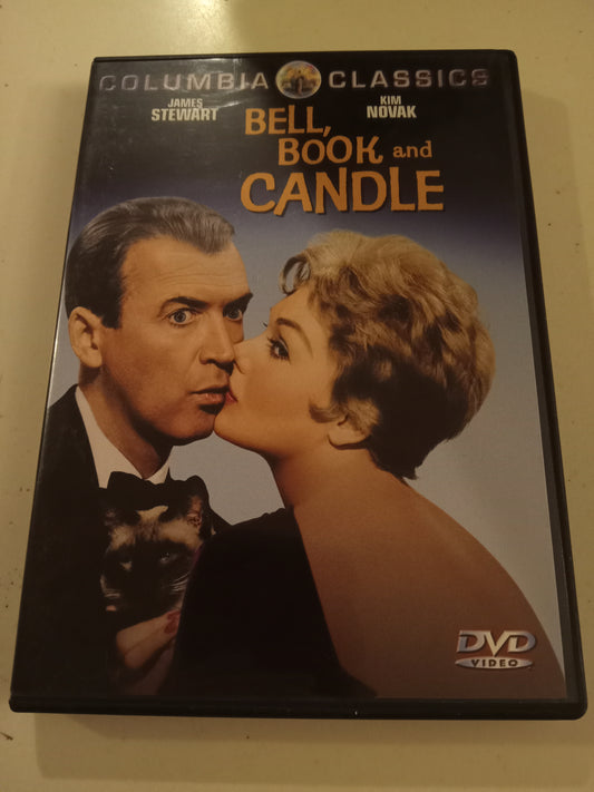 Bell Book And Candle, DVD Movie, James Stewart Fullscreen, Widescreen, Not Rated, USED