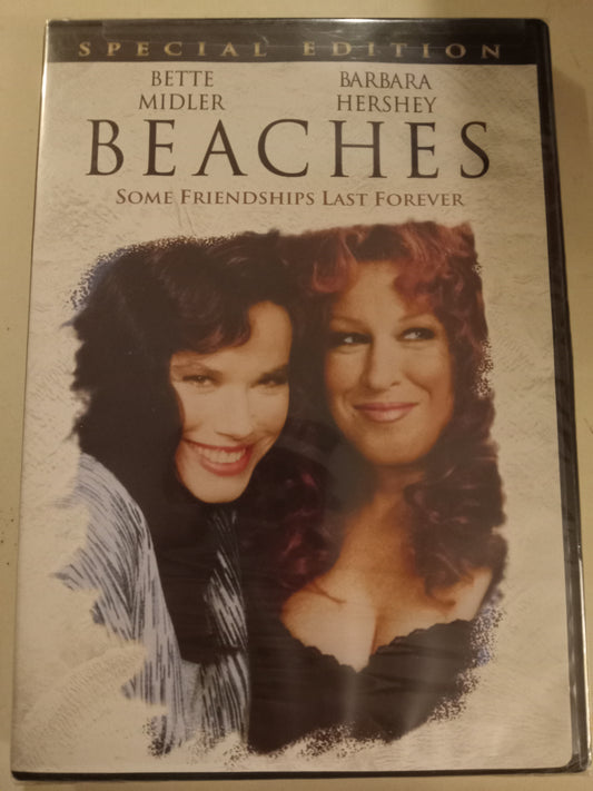 Beaches, DVD Movie, Bette Midler Widescreen, Rated PG-13, NEW