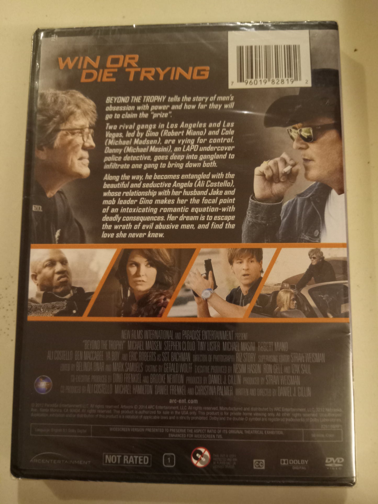Beyond The Trophy, DVD Movie, Michael Madsen Widescreen, Not Rated, Rare NEW