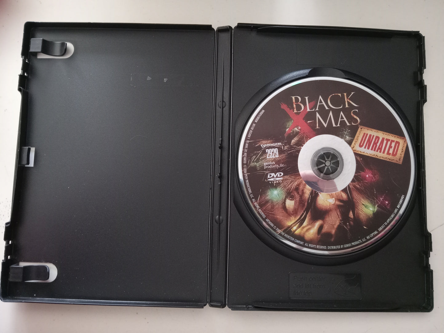 Black X-Mas, DVD Movie, Lacy Chabert Widescreen, Not Rated, USED