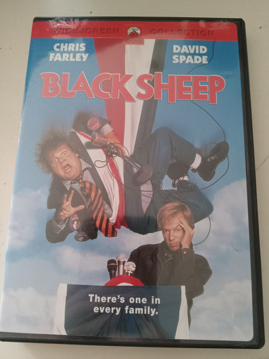 Black Sheep, DVD Movie, Chris Farley Widescreen, Rated PG-13, USED