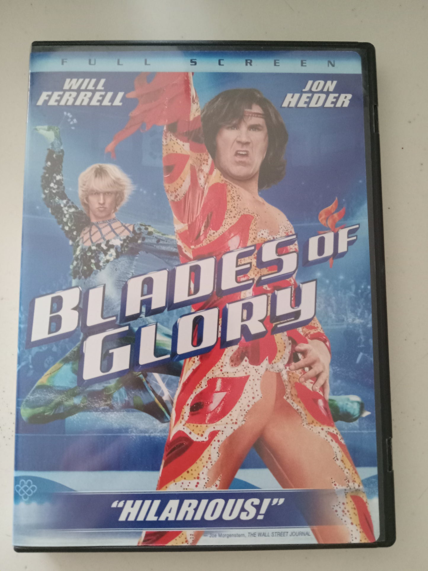 Blades Of Glory, DVD Movie, Will Ferrell Fullscreen, Rated PG-13, USED